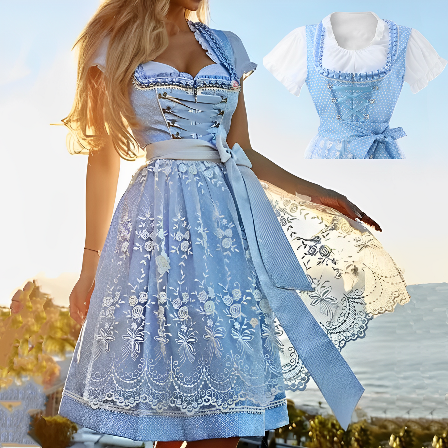 Nicola - Traditionelles Damen-Kostüm-Set für das Oktoberfest