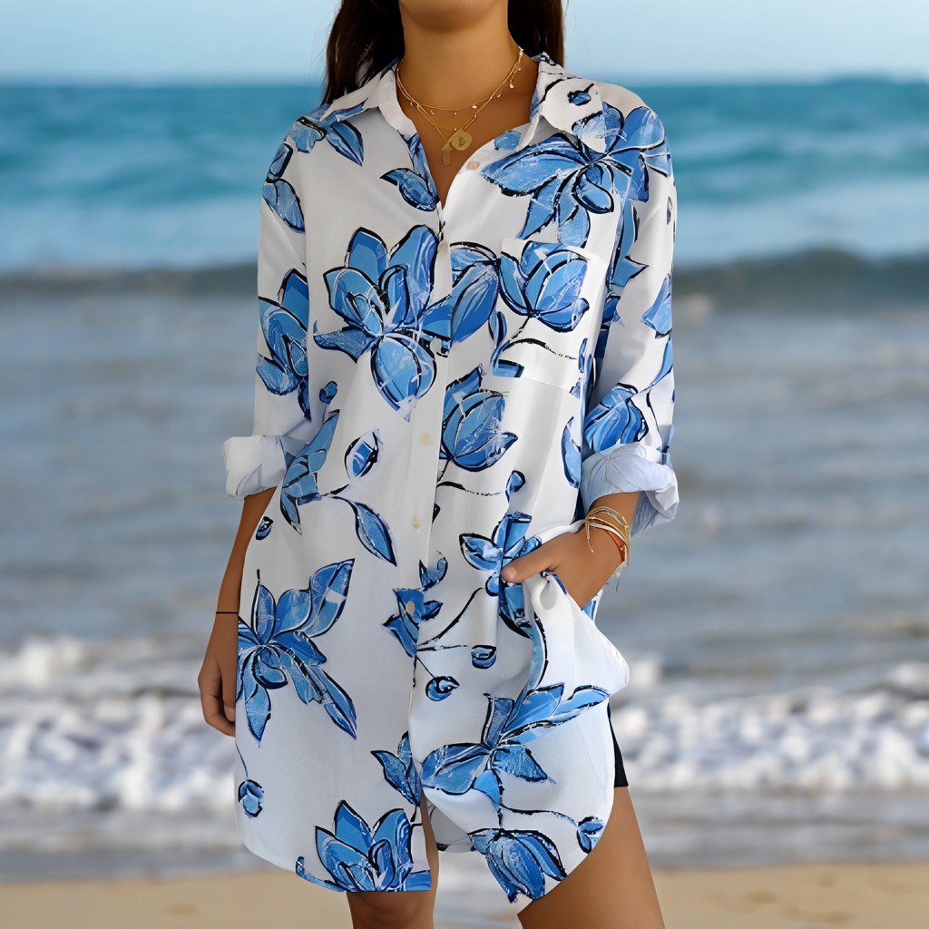 Ariel - Leichtes Damenstrandkleid