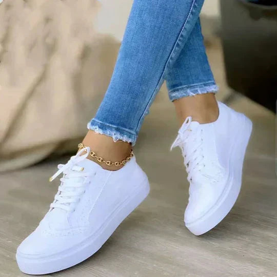 Alda - Damen-Schnürschuhe mit Unterstützung
