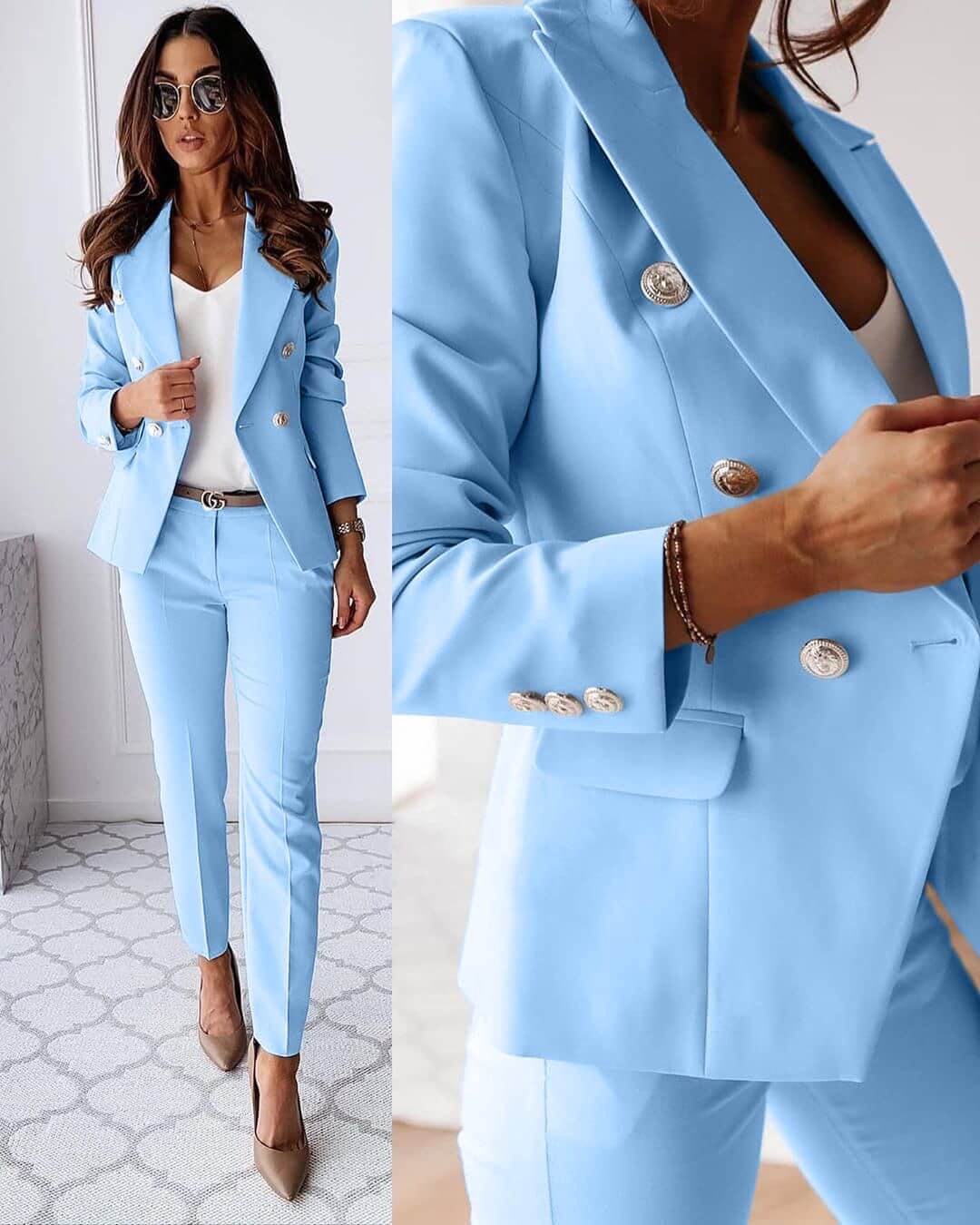 Maya - Elegantes Blazer-Hosen-Set