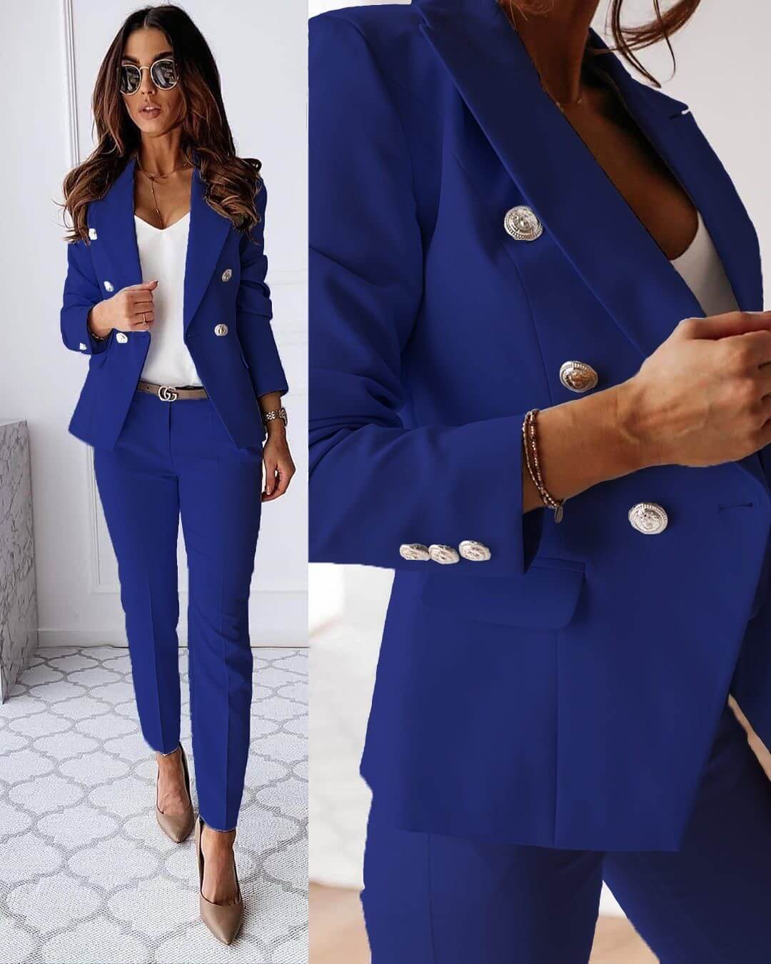 Maya - Elegantes Blazer-Hosen-Set