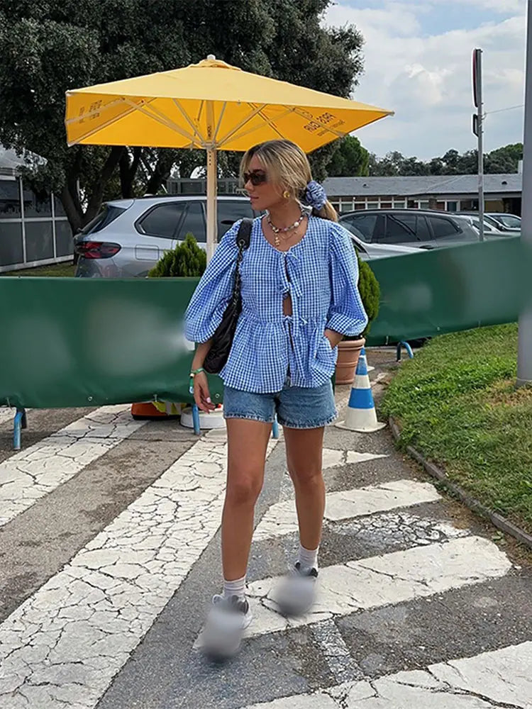 Marta – Bluse mit Streifen