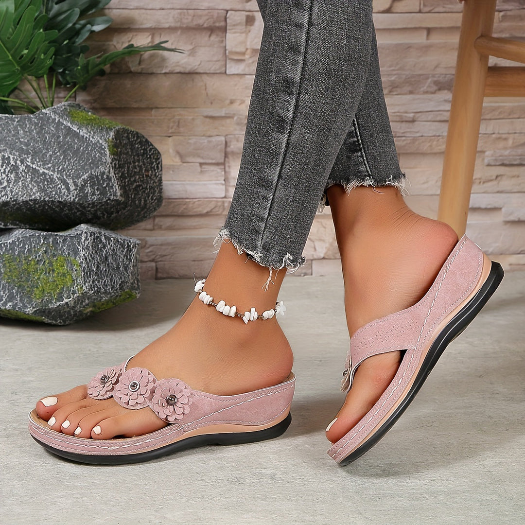 Minerva - Damen-Sandalen mit Unterstützung und Fußbett
