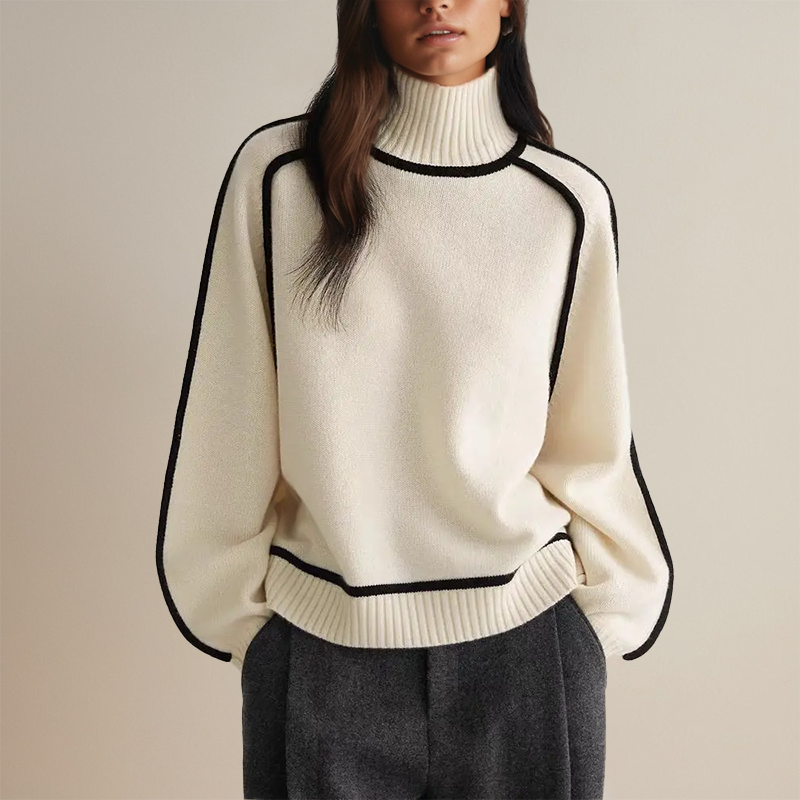 Aurora - Weicher Damen Rollkragenpullover