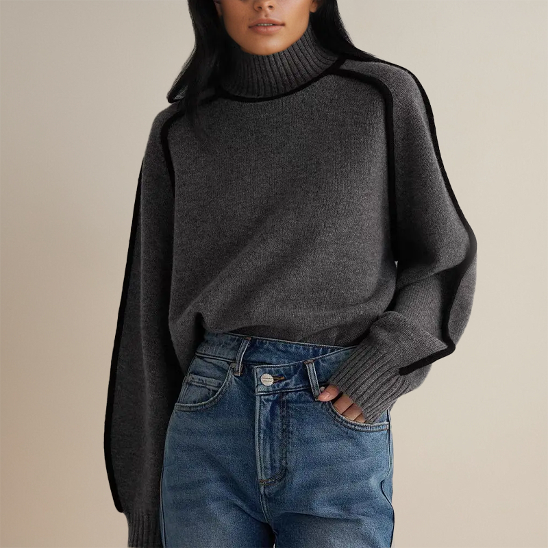 Aurora - Weicher Damen Rollkragenpullover