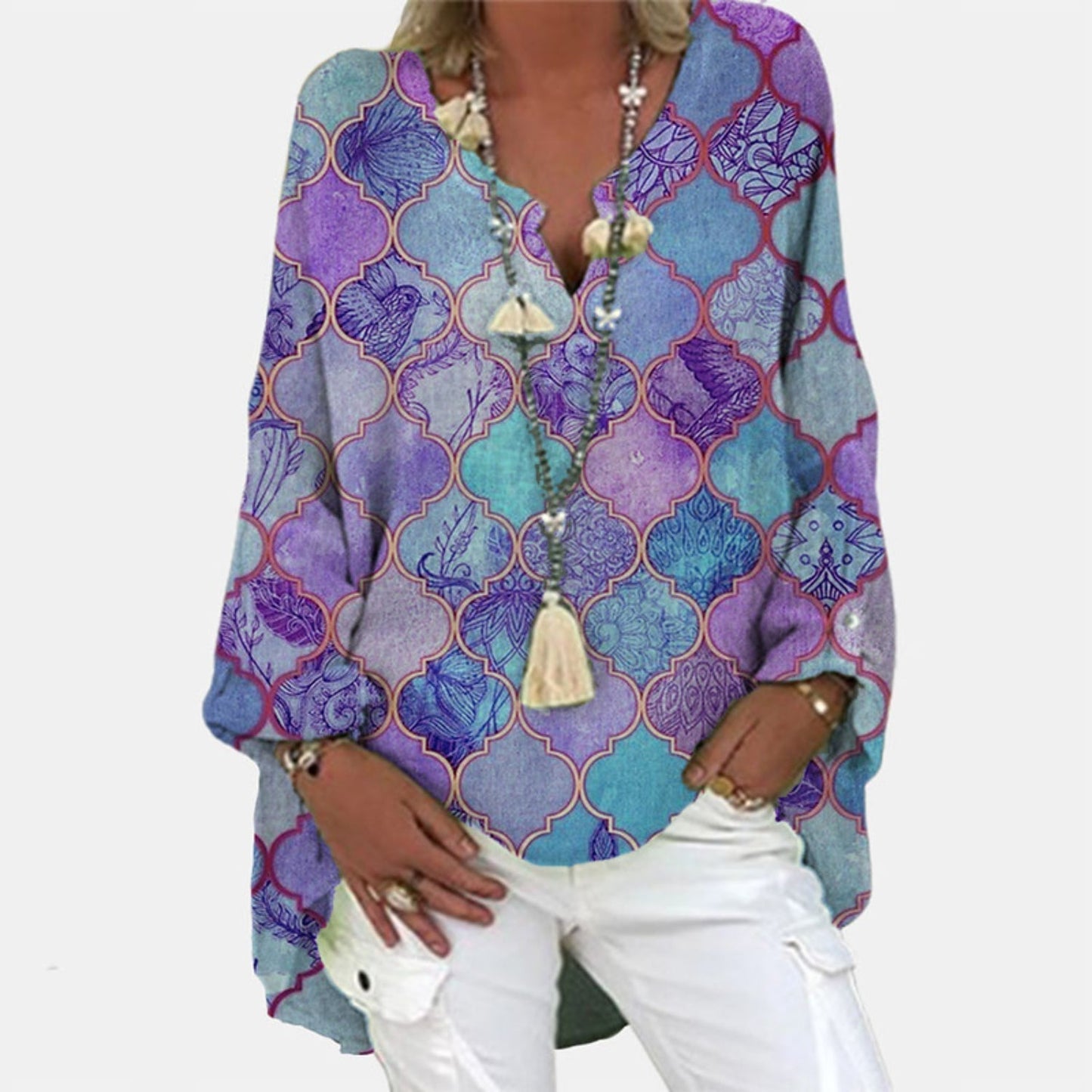 Mia – Elegante Bluse aus Leinen
