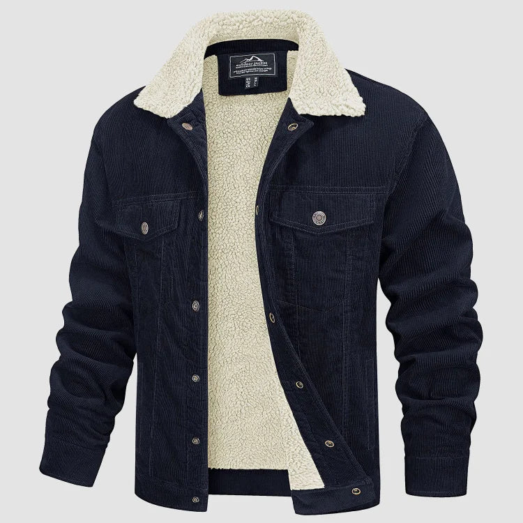 Leif - Robuste Cord-Jacke für den städtischen Look