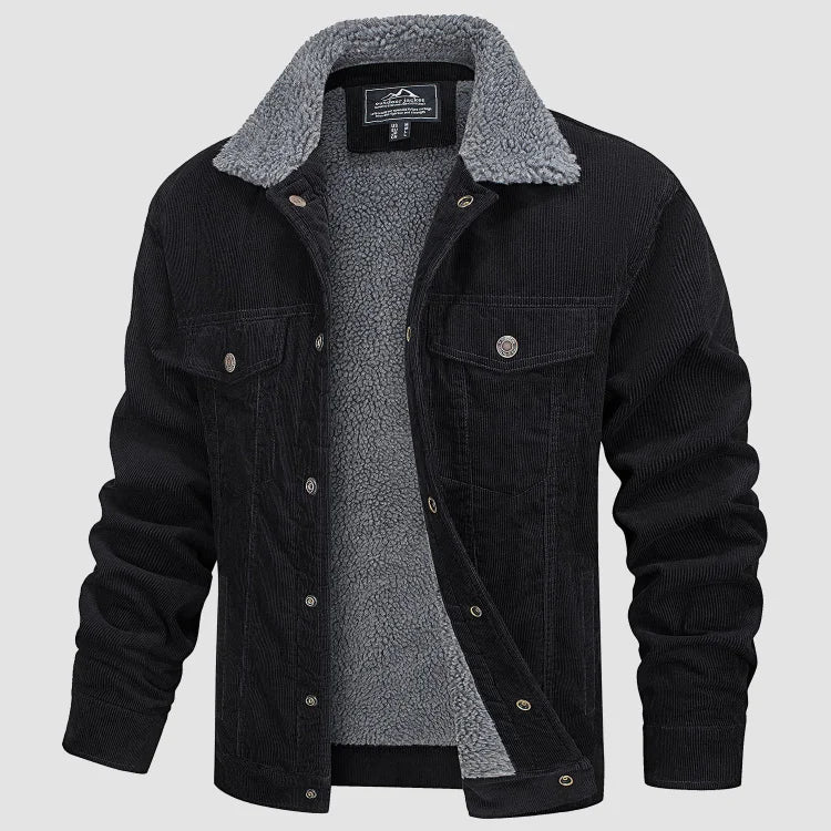 Leif - Robuste Cord-Jacke für den städtischen Look