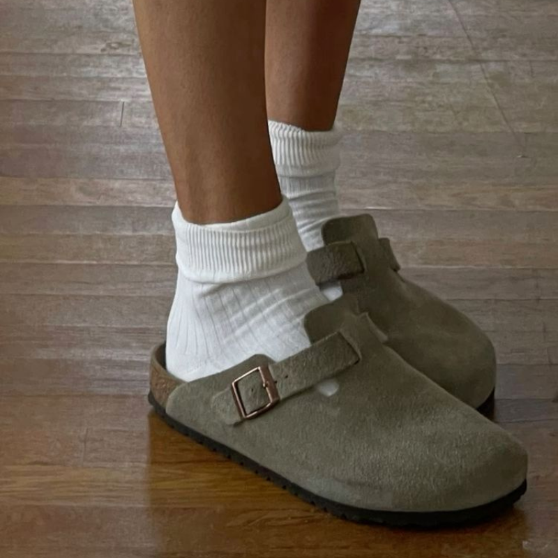 Dario – Clogs aus Wildleder