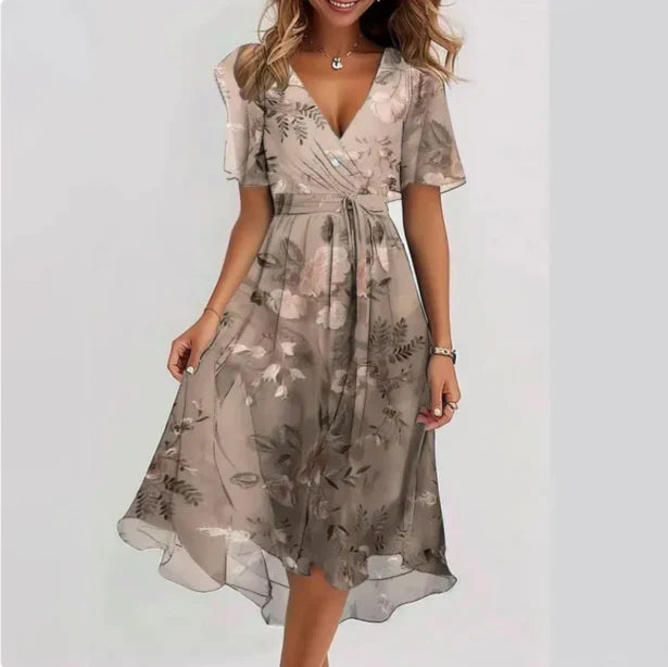 Kathe - Sexy V-Ausschnitt-Sommerkleid