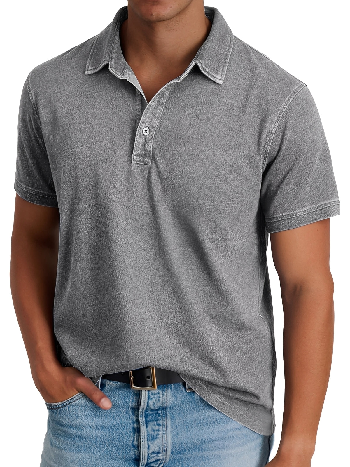 Darrell - Lockere, moderne Herren-Poloshirt