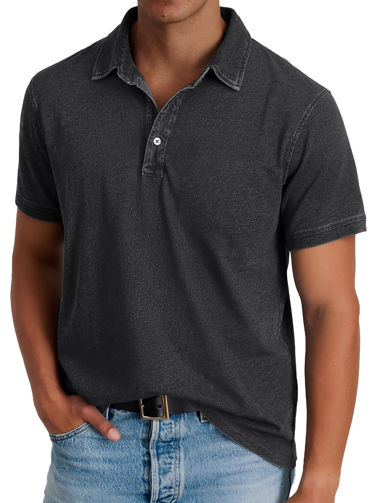 Darrell - Lockere, moderne Herren-Poloshirt