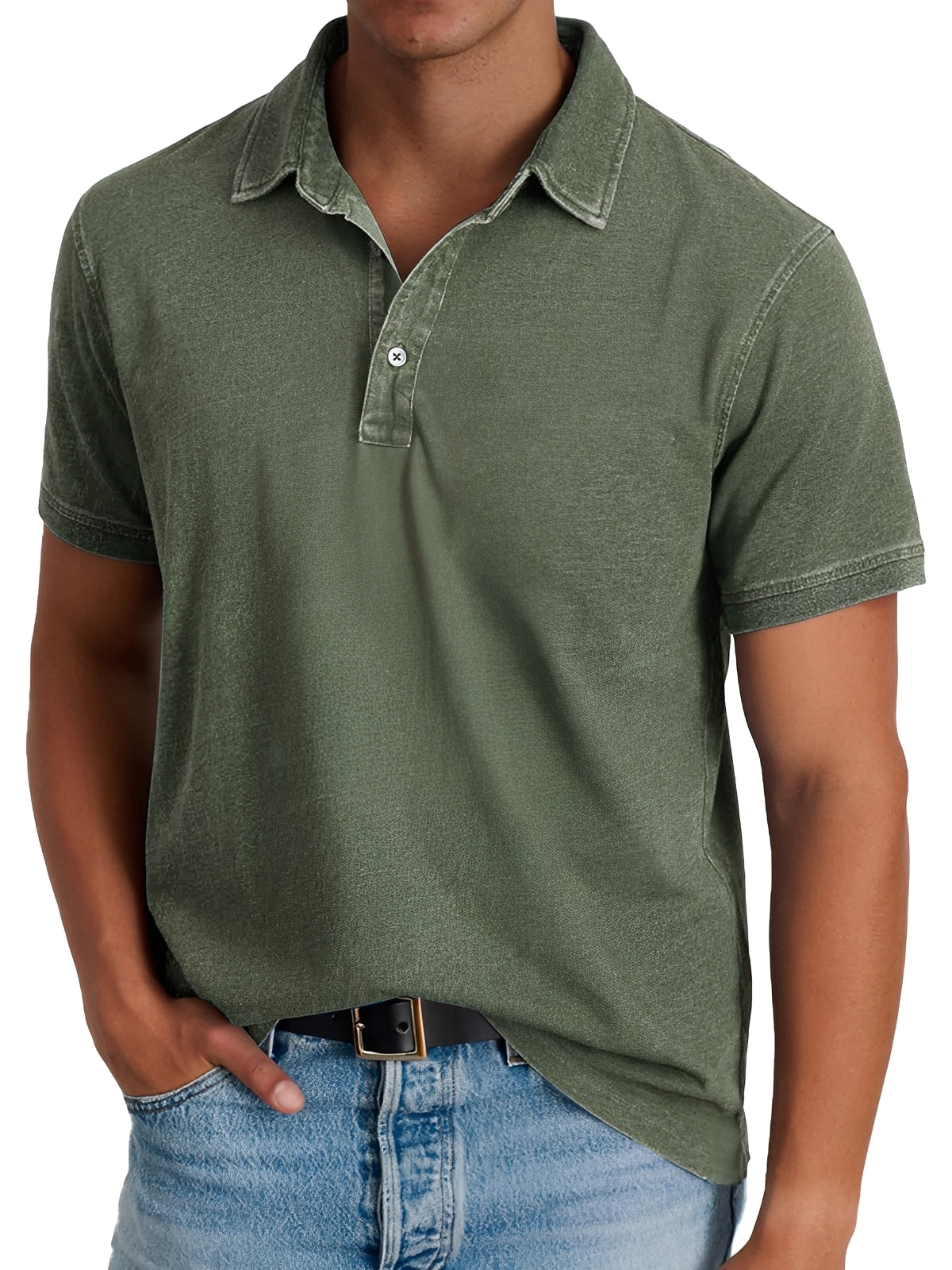 Darrell - Lockere, moderne Herren-Poloshirt