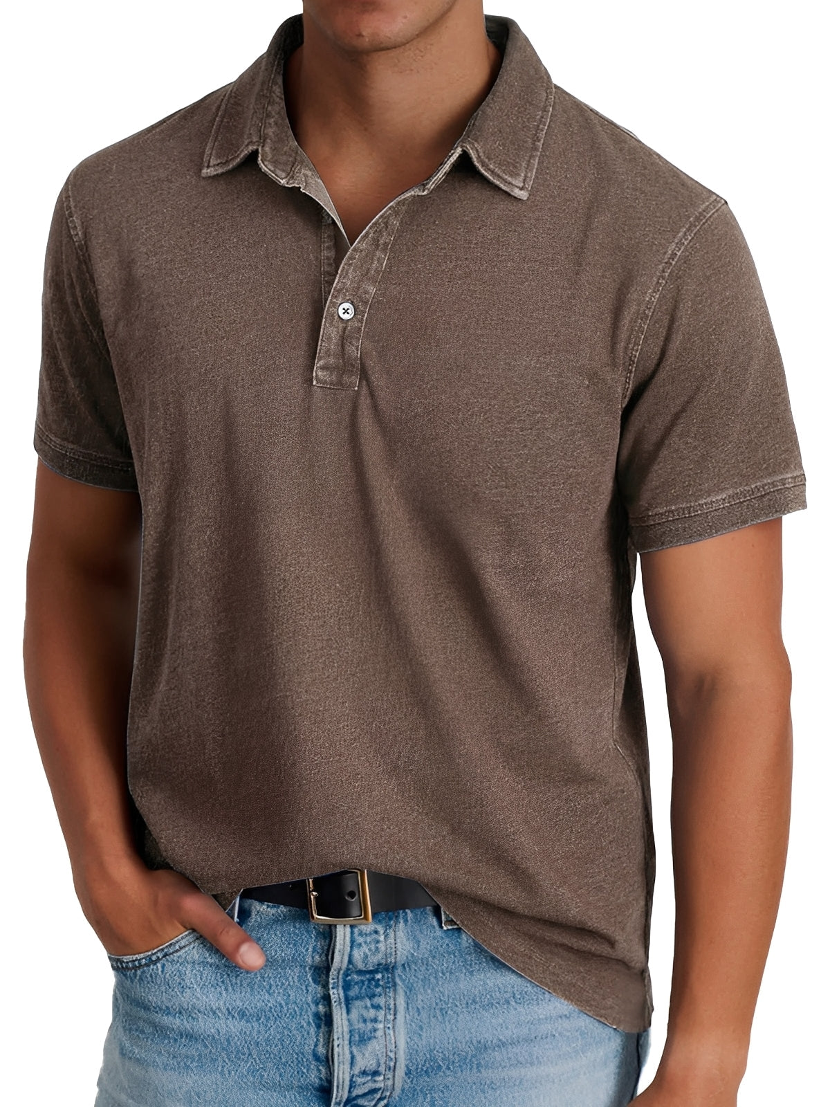 Darrell - Lockere, moderne Herren-Poloshirt