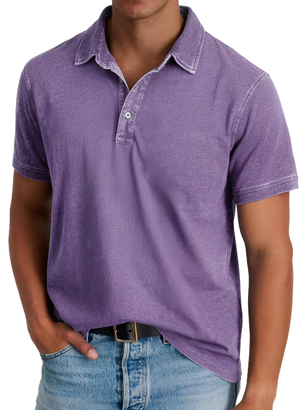 Darrell - Lockere, moderne Herren-Poloshirt