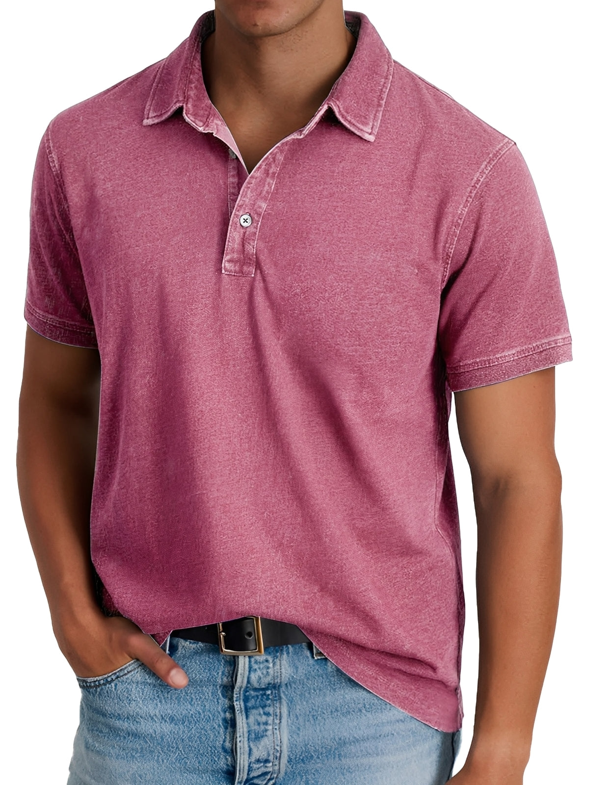 Darrell - Lockere, moderne Herren-Poloshirt
