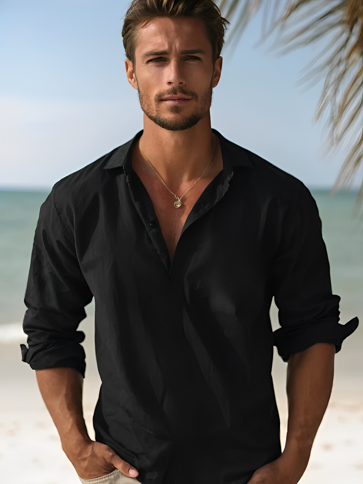 Luca – Leichtes Sommerhemd für Herren