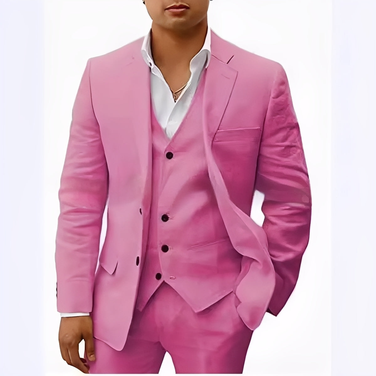 Erik - ensemble 3 pièces en costume en lin