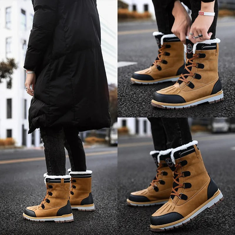 Graysen - Wasserdichte und warme Winterstiefel für Herren