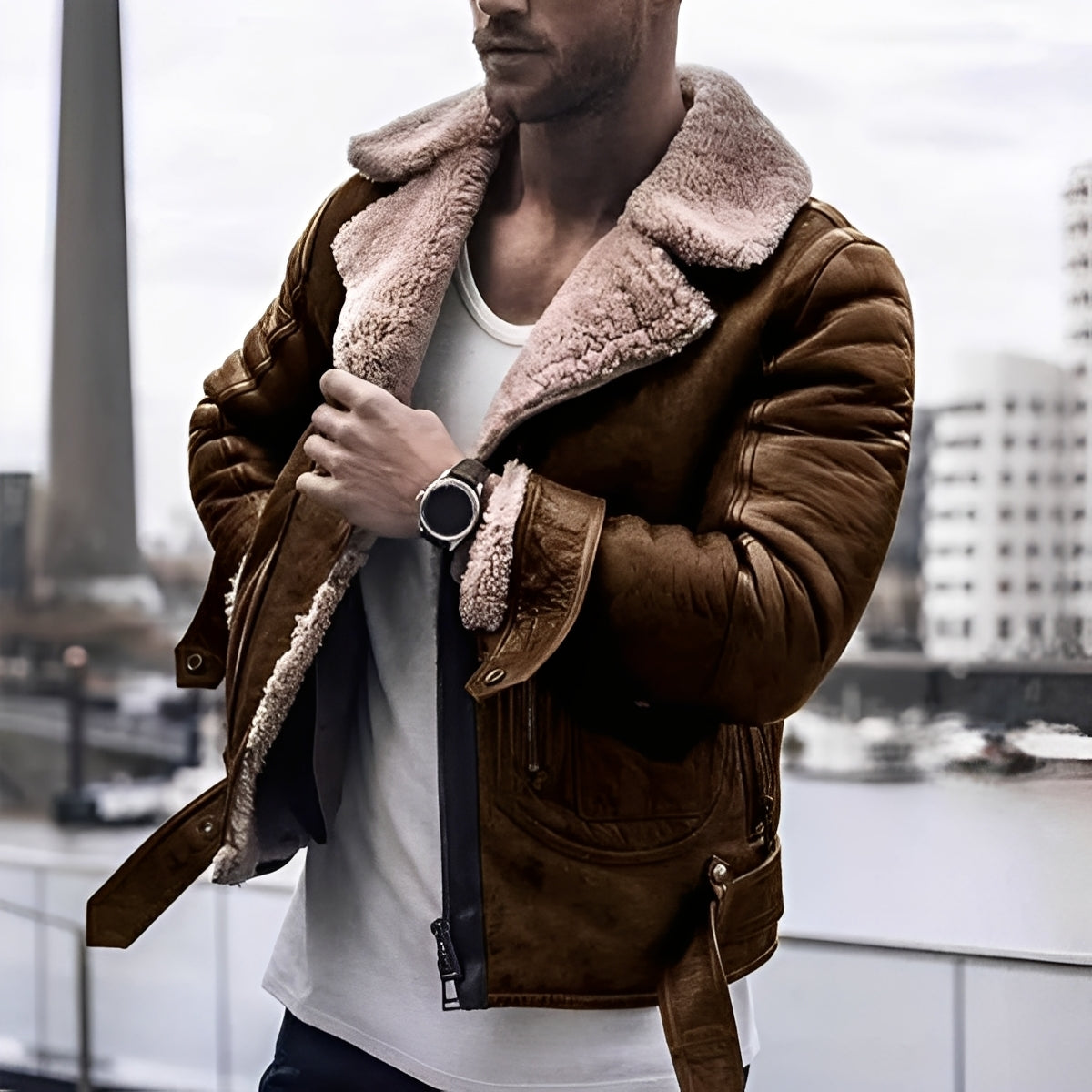 Nikolas - Schicke, warme Herrenjacke