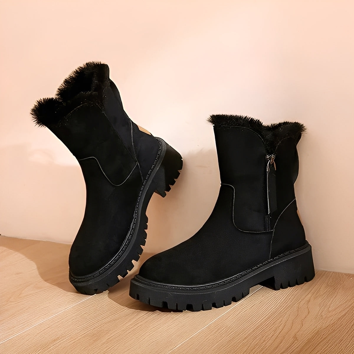 Evelynn - Women's winter boots with fleece lining and versatile applications