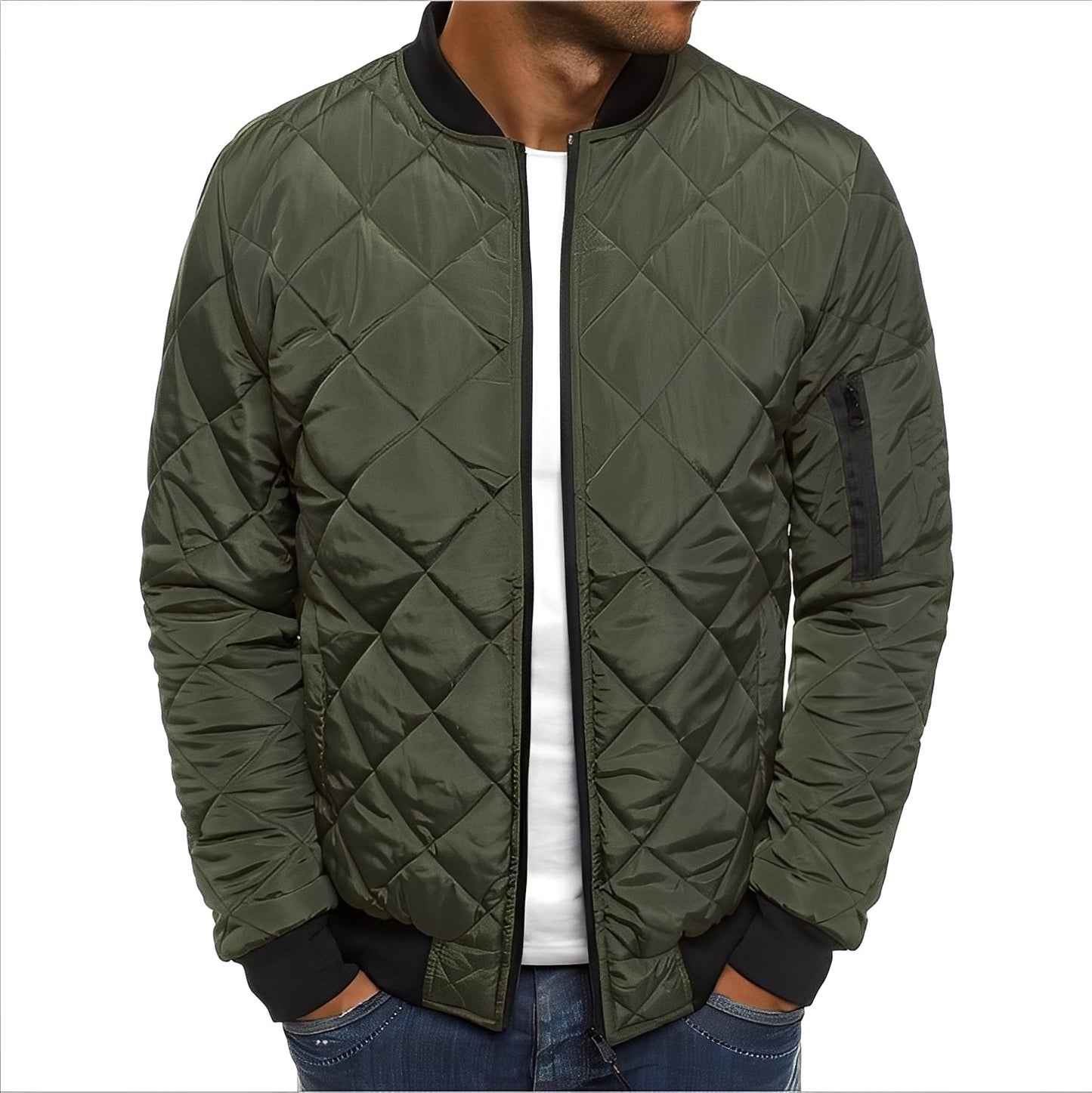 Jeffry - Stilvolle, winddichte Herren-Outdoorjacke