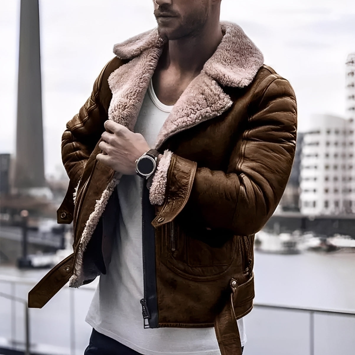Bronson - Warme, dicke Herrenjacke