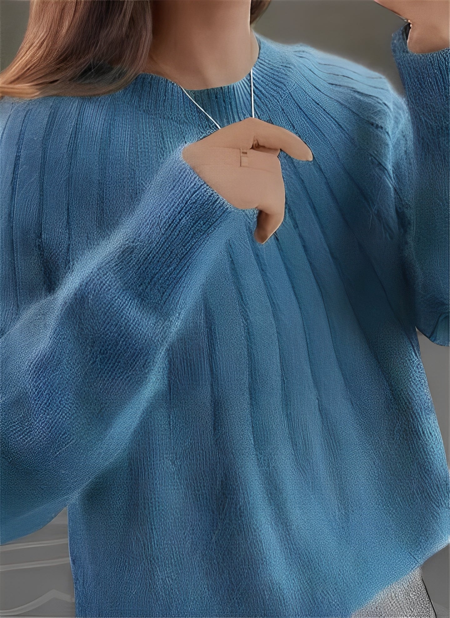Cornelia - Gemütlicher, locker geschnittener Damen-Kaschmirpullover