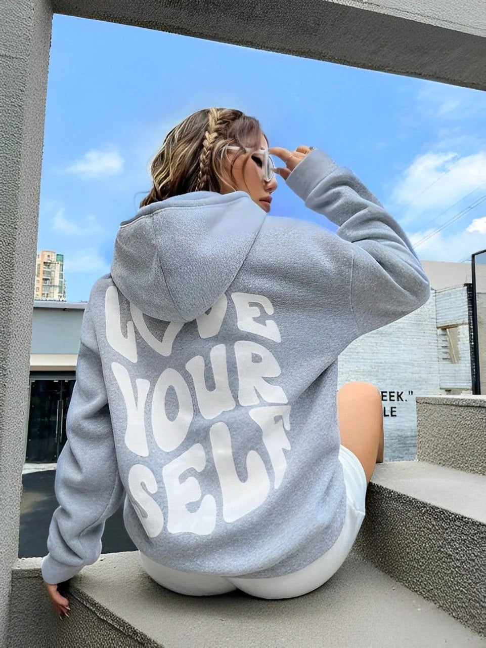 Gisselle - Schicker, lässiger Damen-Hoodie mit Motiv