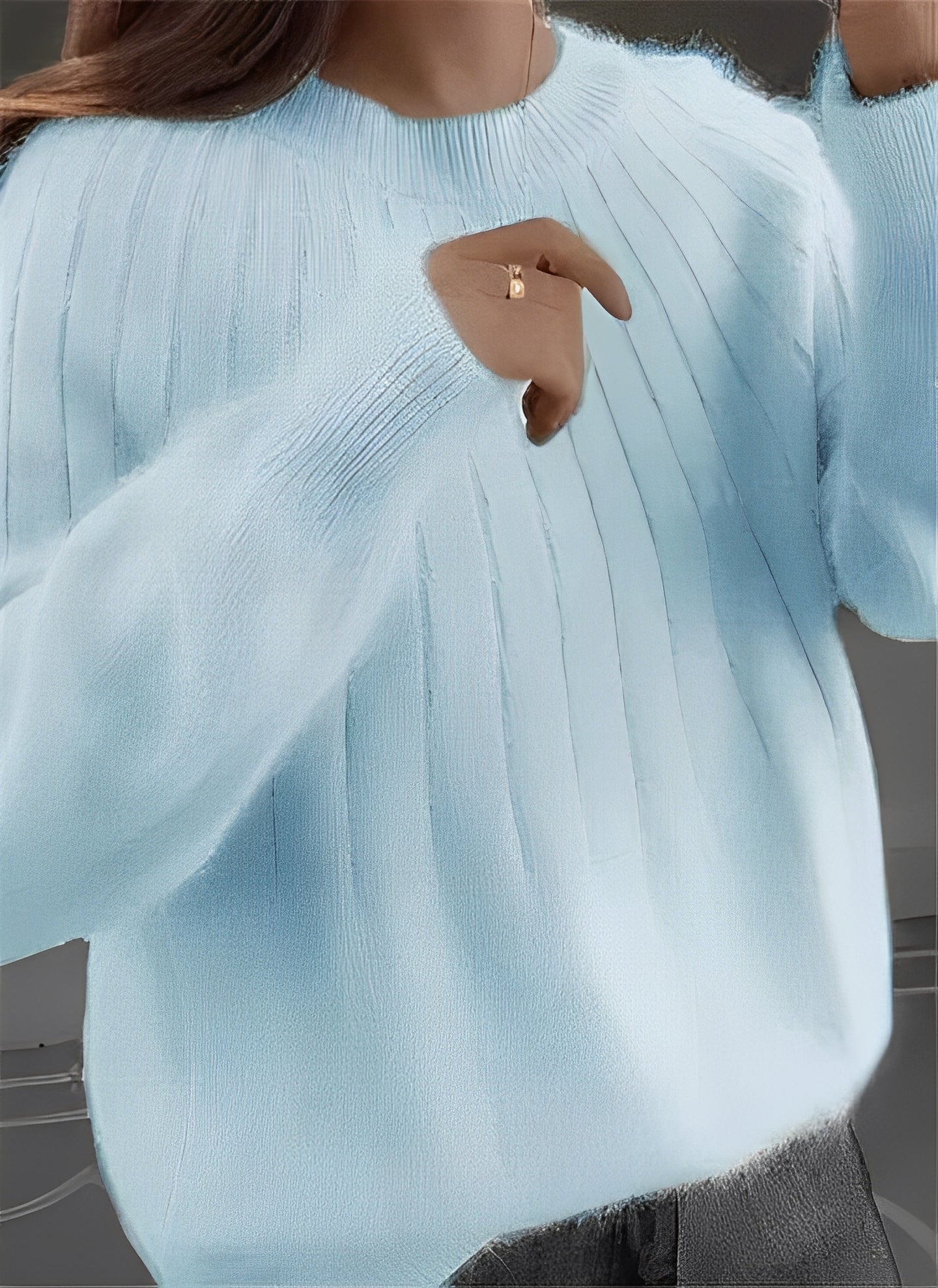 Cornelia - Gemütlicher, locker geschnittener Damen-Kaschmirpullover