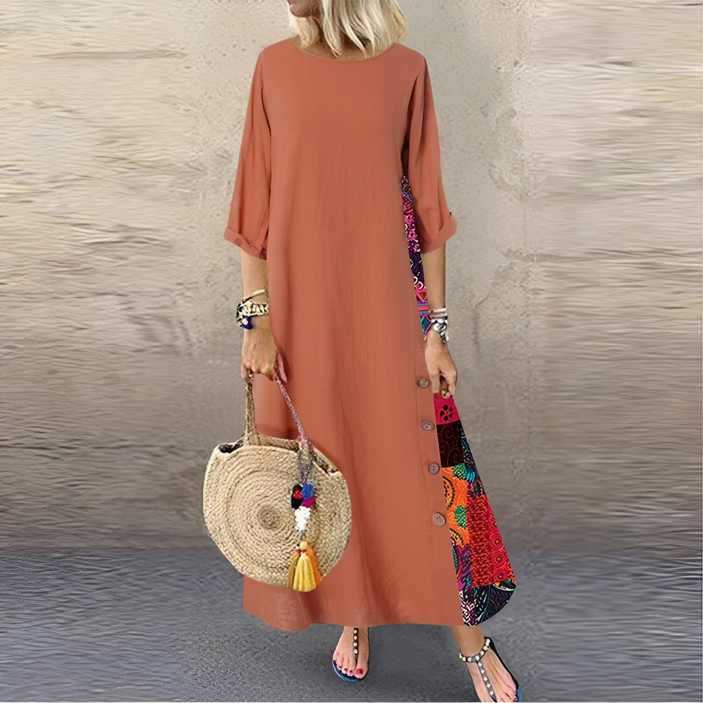 Abby - Zeitloses Damen-Blumenkleid