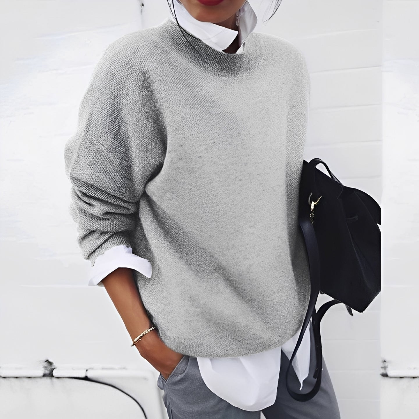 Zinnia - Eleganter warmer Damen-Kaschmirpullover