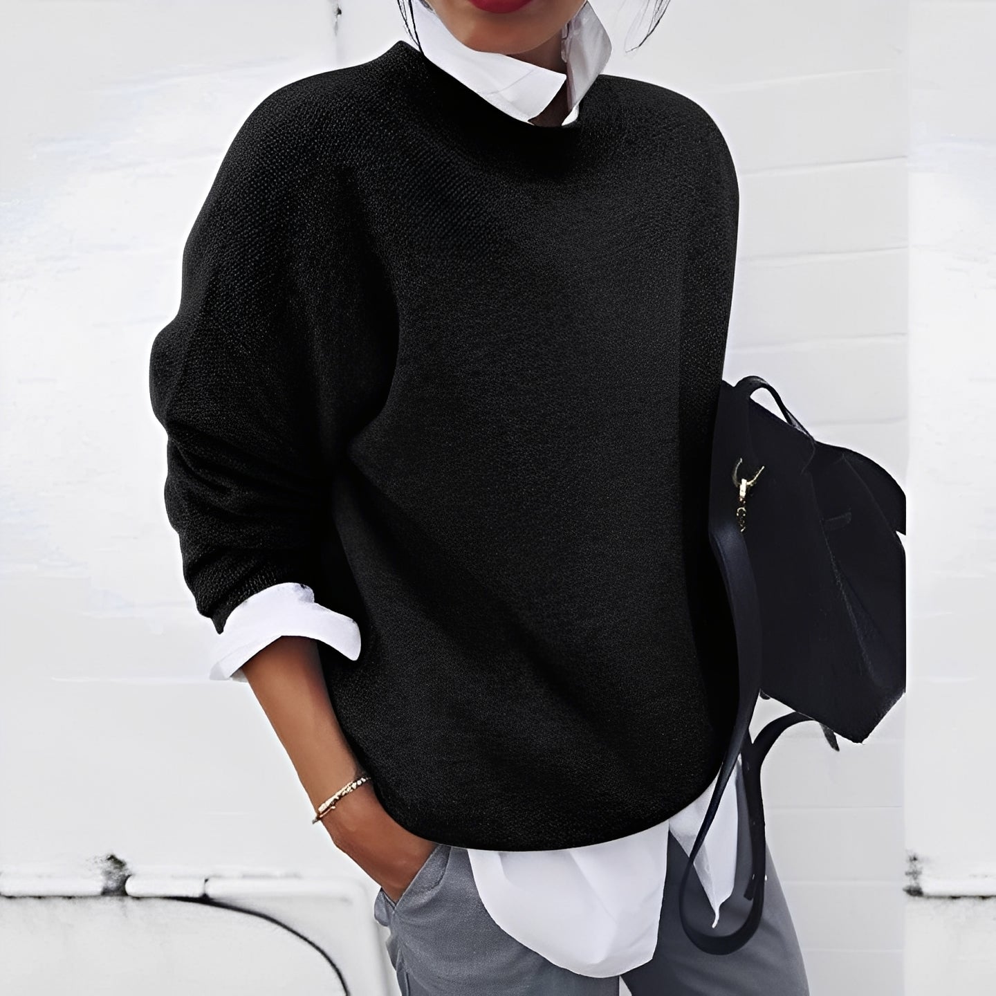 Zinnia - Eleganter warmer Damen-Kaschmirpullover