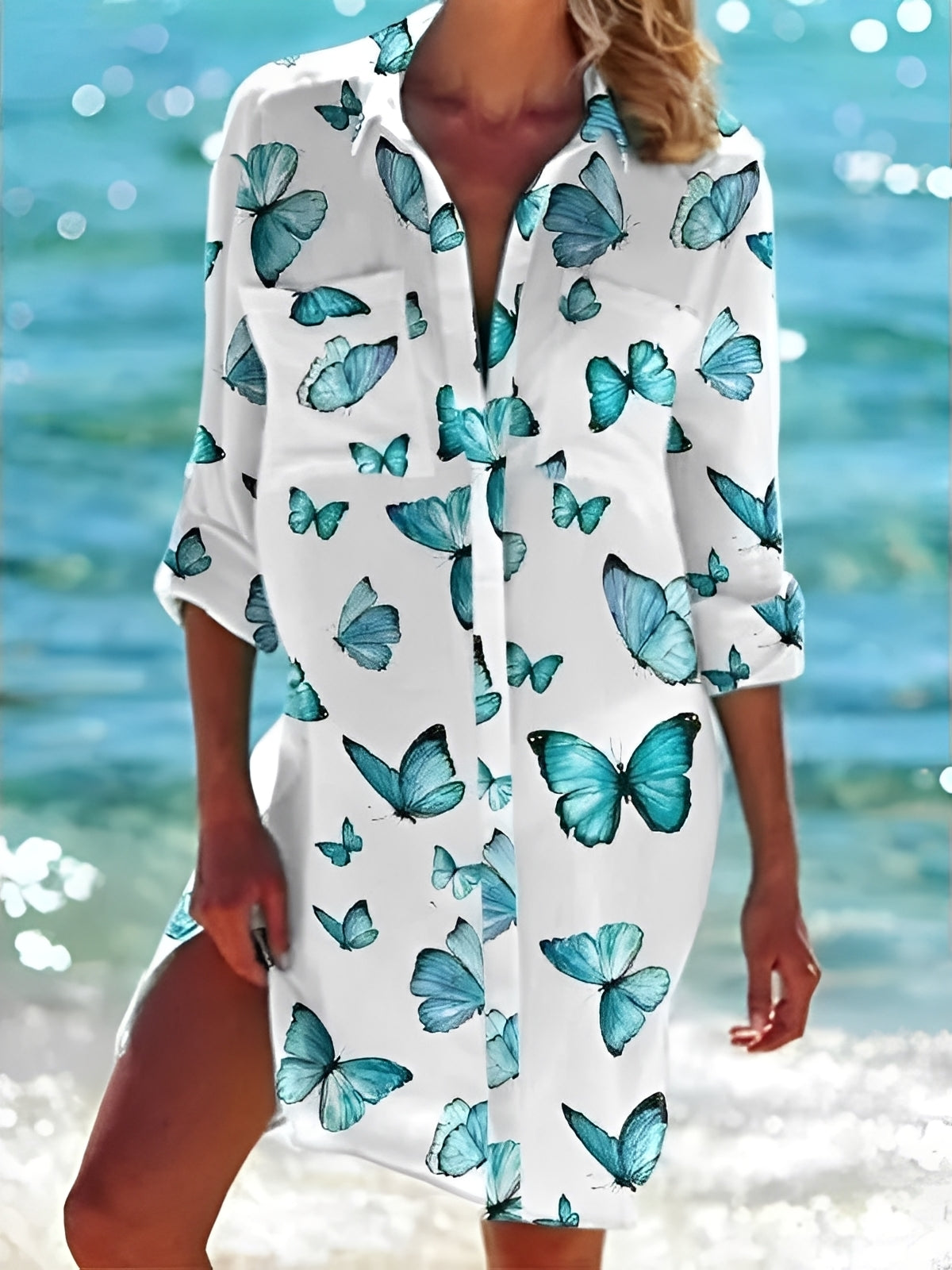 Emely - Gemütliches, locker geschnittenes Damenkleid