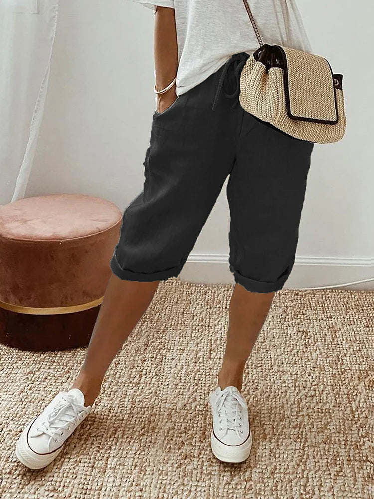 Nila – Kordelzug Sommer-Shorts