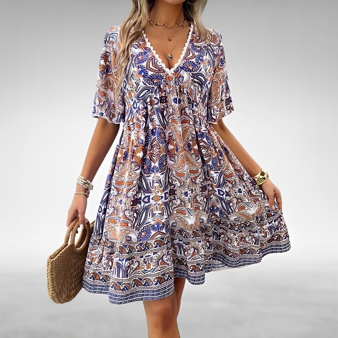 Kristeen - Luftiges Sommerkleid mit stilvollem Design