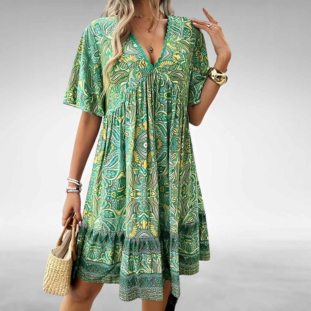 Kristeen - Luftiges Sommerkleid mit stilvollem Design