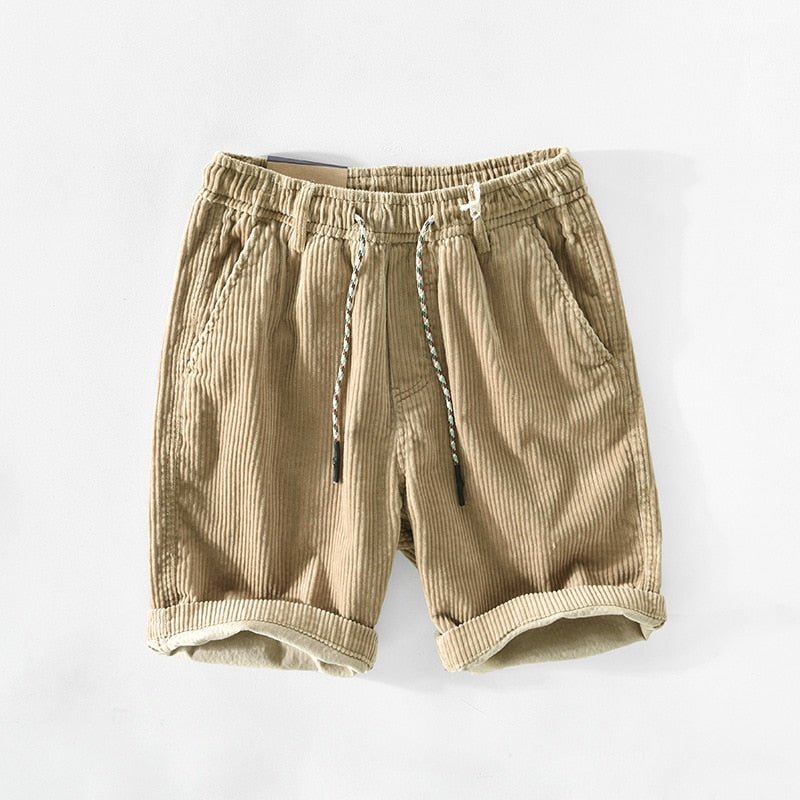 Kelvin - Einfach bequeme Cord-Shorts für Männer
