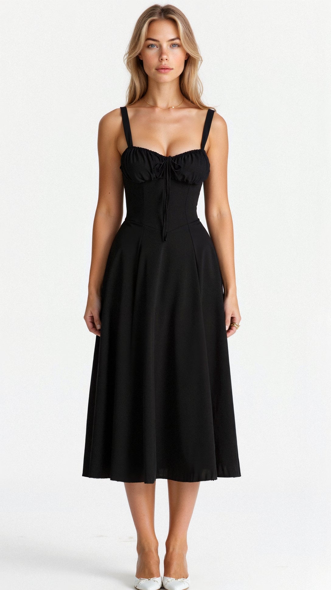 Olenna - Damenkleid mit Taille, Schick & Enganliegend