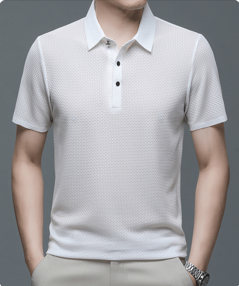 Zack - Gemütliches Poloshirt mit kurzen Ärmeln für Herren