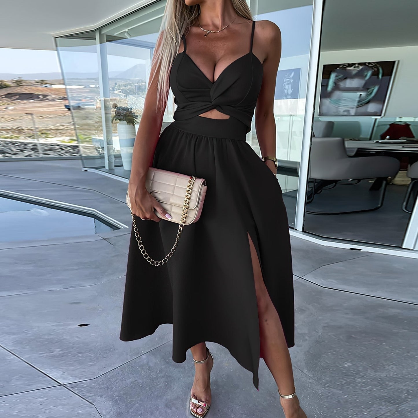 Caelie - Elegantes Kleid mit schickem Look für Damen