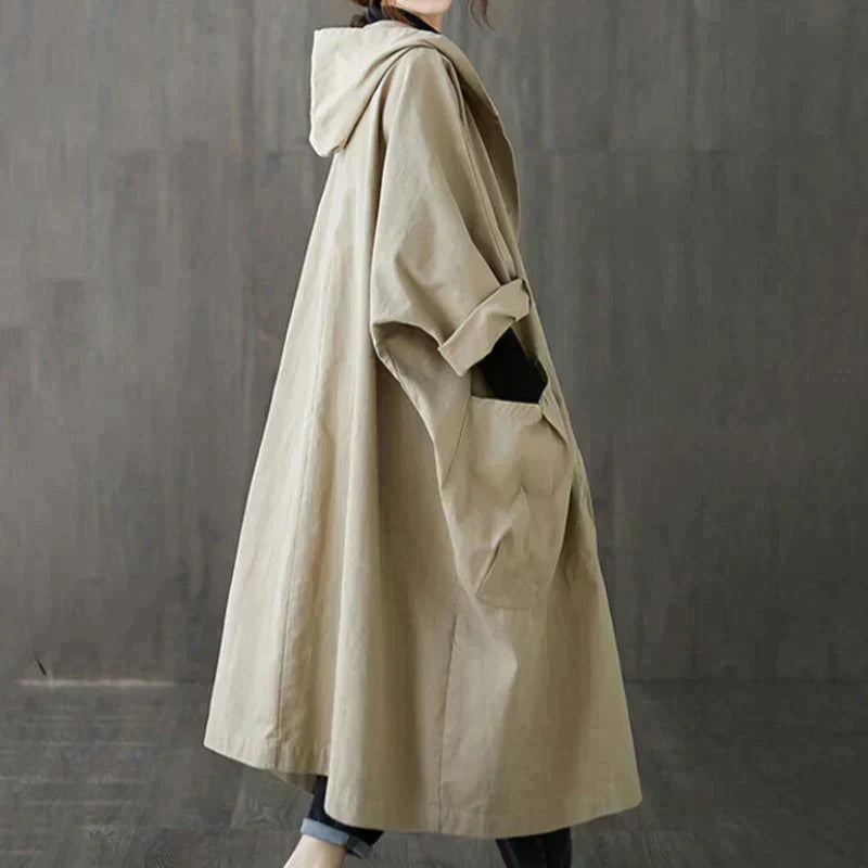 Marta – Weiter Mantel-Trench Oversize