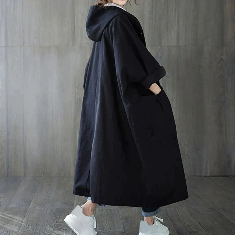 Marta – Weiter Mantel-Trench Oversize