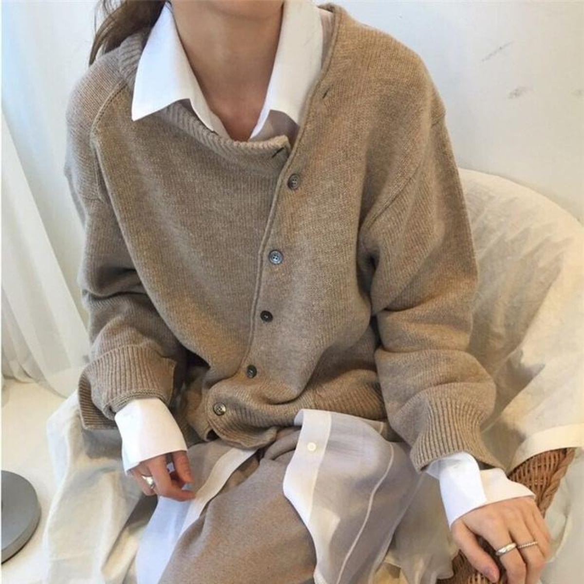 Erica - Jacke im trendigen Stil mit Knopfdetails