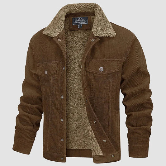 Leif - Robuste Cord-Jacke für den städtischen Look