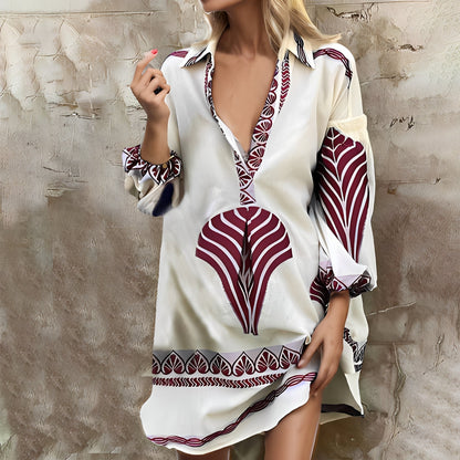 Lisa - Ein stilvolles Sommer-Hemdkleid für Damen