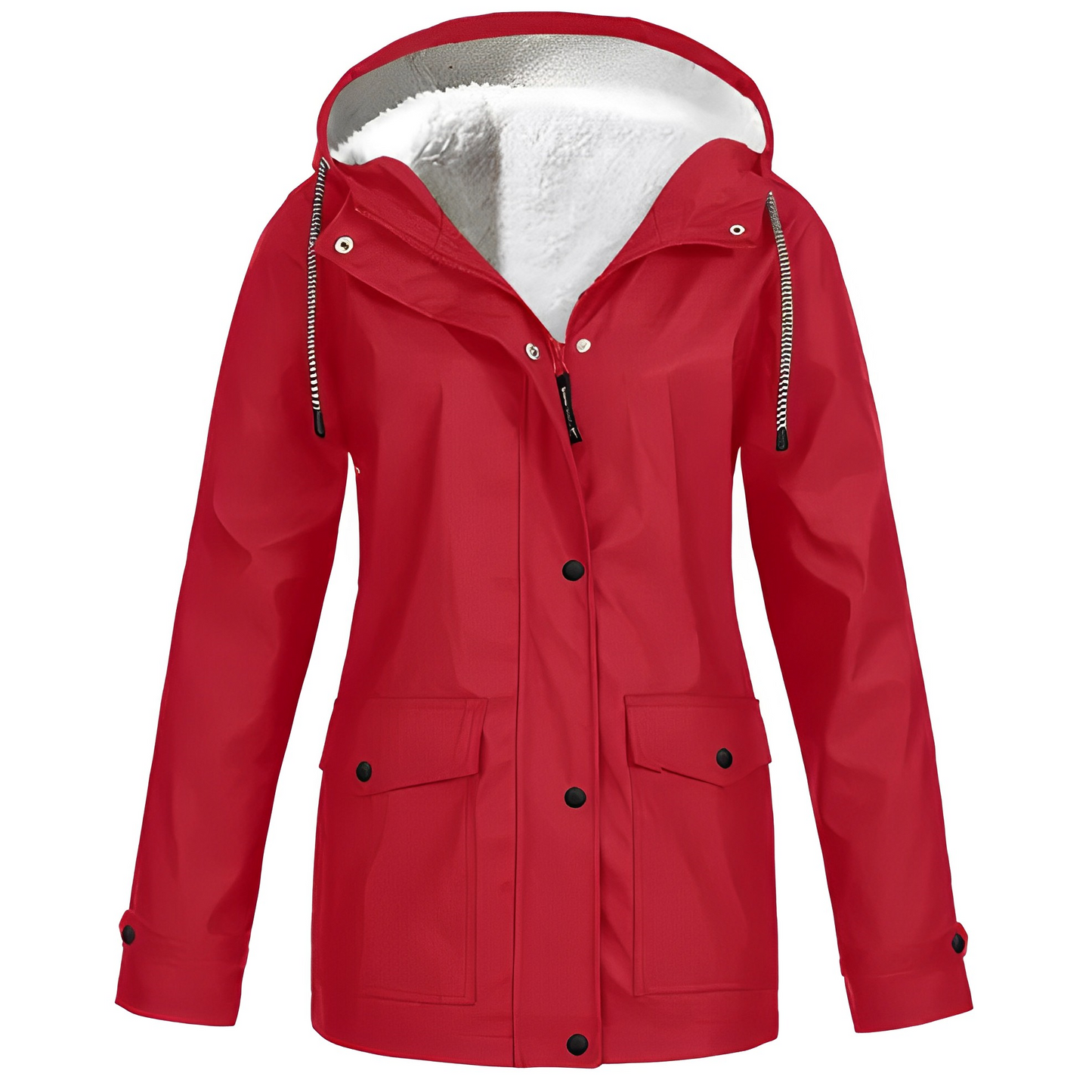Sherlyn - Damen-Outdoorjacke mit Kapuze und weichem Innenfutter