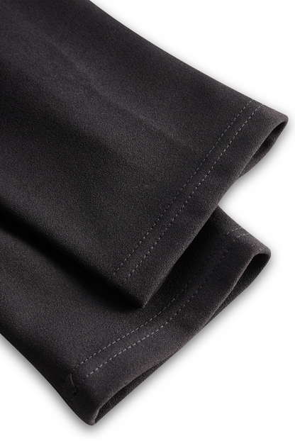 Lara – Elegantes Midi-Kleid mit Wickelkragen