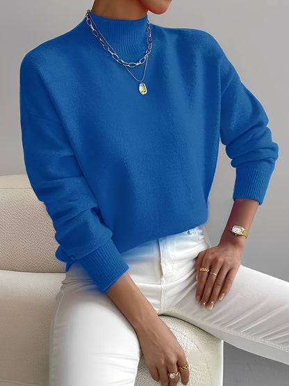 Roxana - Elegancki damski sweter z półgolfem