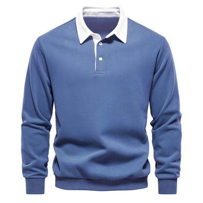 Shelton - Wygodna męska koszulka z długim rękawem